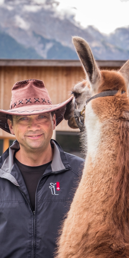 Lama-Trekking mit Isidor Sepp