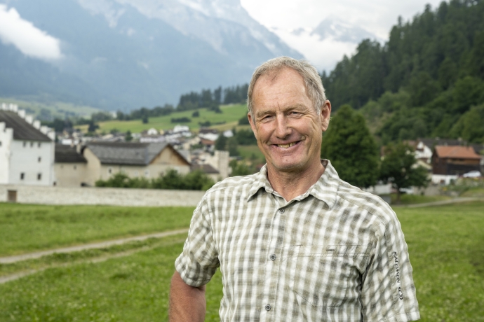 Daniel Pitsch im Val Müstair. Daniel Pitsch im Val Müstair.