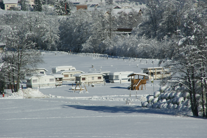 Camping Muglin, Müstair, Winter Camping Muglin, Müstair, Winter